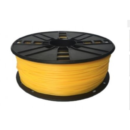 Filament pentru imprimanta 3D 3DP-TPE1.75-01-Y TPE Flexible Galben 1.75mm 1kg