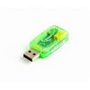 Placa de sunet Gembird SC-USB-01 USB Verde