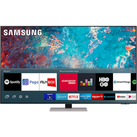Televizor Samsung QLED Smart TV QE75QN85AATXXH 190cm 75inch Ultra HD 4K Eclipse Silver