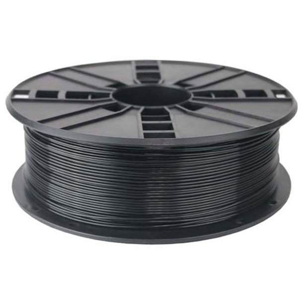 Filament pentru imprimanta 3D 3DP-PLA1.75-01-BK PLA Black 1.75mm 1kg