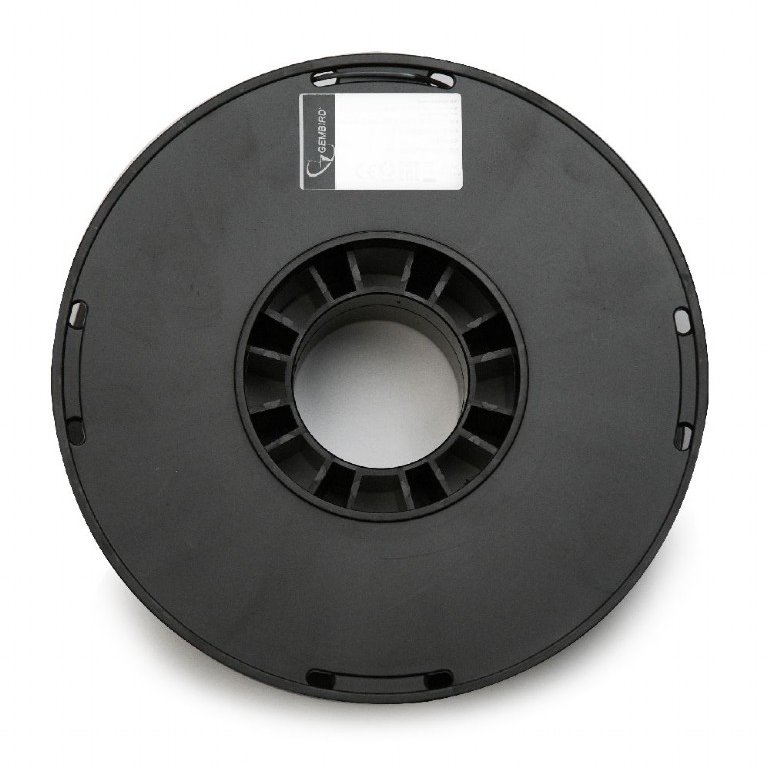 Filament pentru Imprimanta 3D Gembird 3DP-PLA+1.75-02-S PLA-plus 1.75mm 1kg Silver — imaginea 4