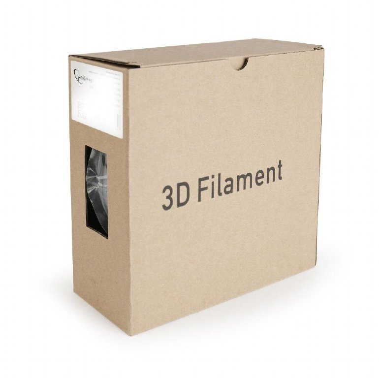 Filament pentru Imprimanta 3D Gembird 3DP-PLA+1.75-02-S PLA-plus 1.75mm 1kg Silver — imaginea 6