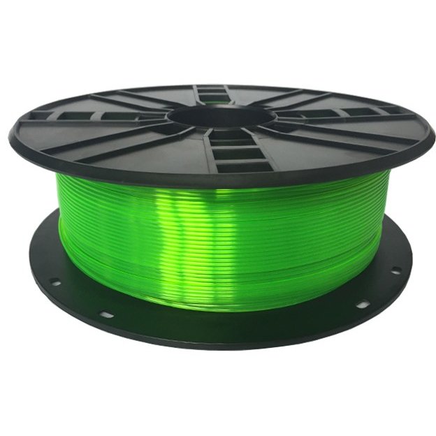 Filament pentru imprimanta 3D 3DP-PLA+1.75-02-G PLA-plus Green 1.75mm 1kg