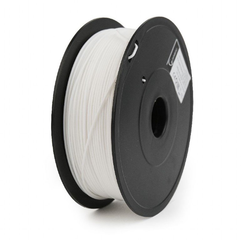 Filament pentru imprimanta 3D 3DP-PLA+1.75-02-W PLA-plus White 1.75mm 1kg