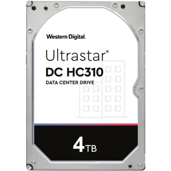 Hard disk server Ultrastar 7K6 4TB SATA 256MB cache 4KN SE 7200rpm 24x7 3.5inch Bulk