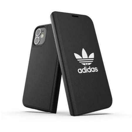 Husa Adidas Book OR Black pentru Apple iPhone 12 Mini