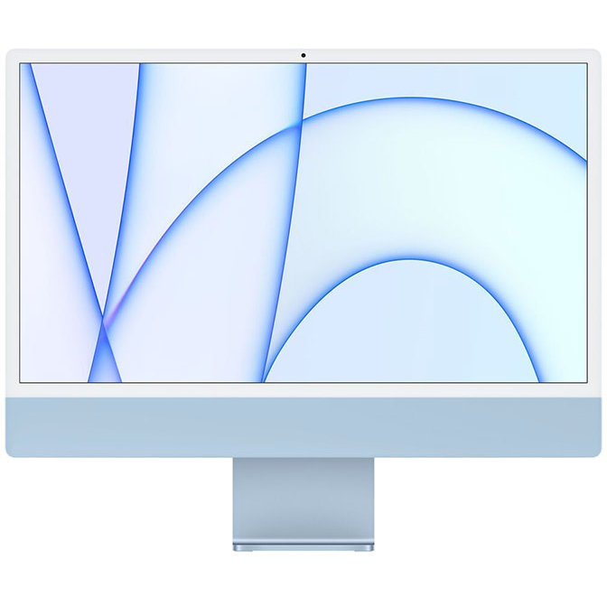 Sistem All in One iMac 2021 24 inch Retina 4.5K Apple M1 8 core CPU 8GB RAM 256GB SSD 8 core GPU INT