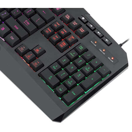 Tastatura gaming Redragon Harpe Pro iluminare RGB Black