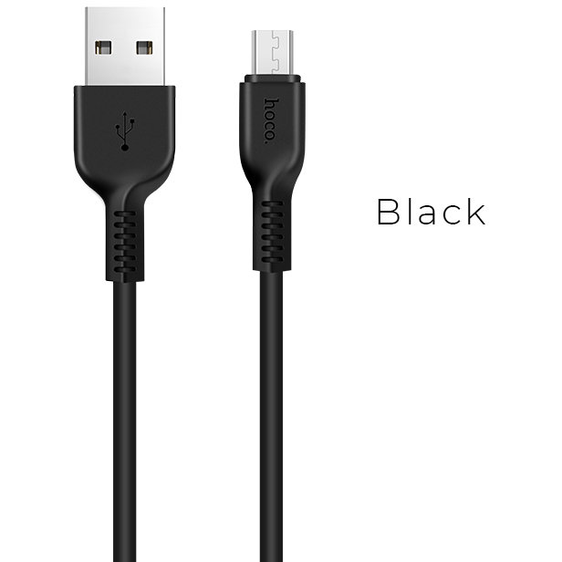 CABLU X13 MICRO USB NEGRU 1M