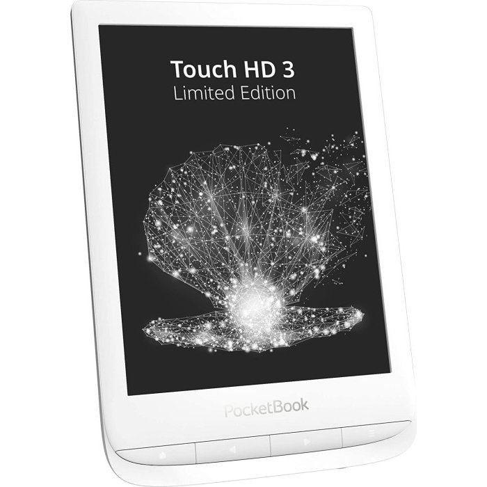 eBook reader Touch HD3 6 inch 16GB Flash 512MB RAM Wi-Fi Pearl White Blue cover
