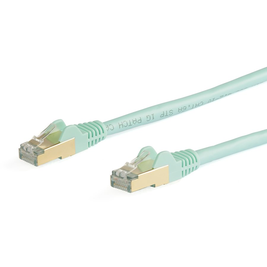 Patchcord STP Cat 6A 7m Aquamarin