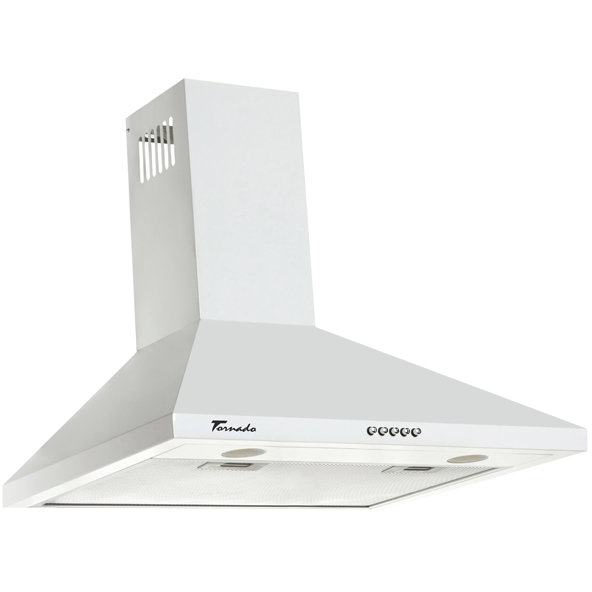 Hota tip Cupola Kent 750 (60) LED 1 Motor Turbo Latime 60cm 3 Viteze Absorbtie 750m3/ora Alb