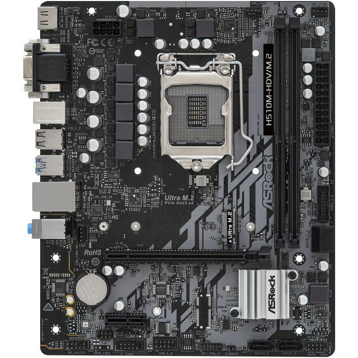 Placa de baza H510M-HDV/M.2 Intel LGA1200 mATX