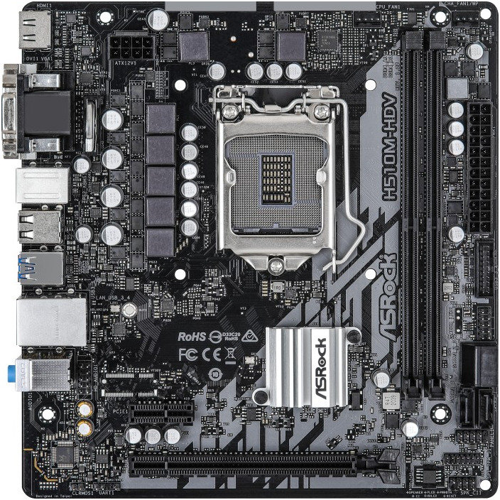 Placa de baza H510M-HDV Intel LGA1200 mATX