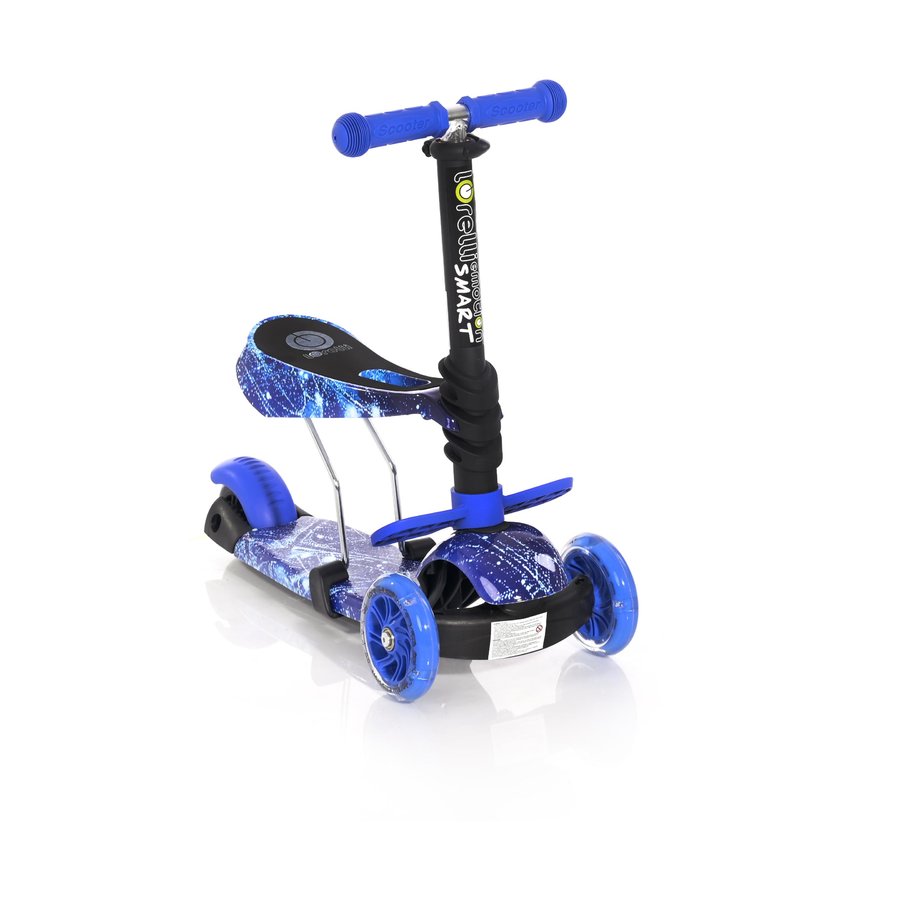 Trotineta 10390020012  Pentru Copii Smart Blue Cosmos