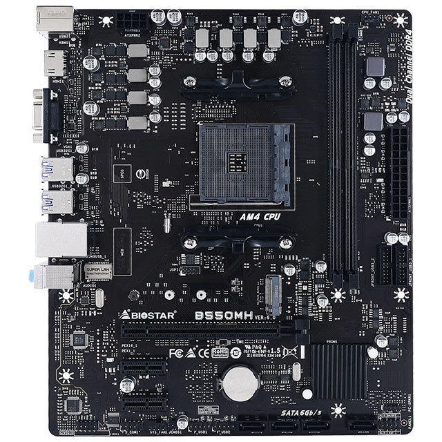 Placa de baza B550MH AMD AM4 mATX