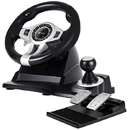 Volan Trajoy 46524 Steering wheel Tracer Roadster 4 in 1 PC/PS3/PS4/XBox One Negru/Argintiu