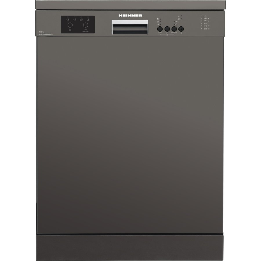 Masina de spalat vase HDW-FS6006DGE++ 12 seturi 6 programe Clasa E Antracit