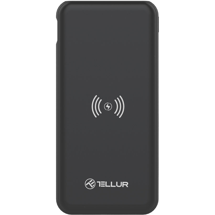 Baterie externa PDW102 10000mAh wireless 18W Negru