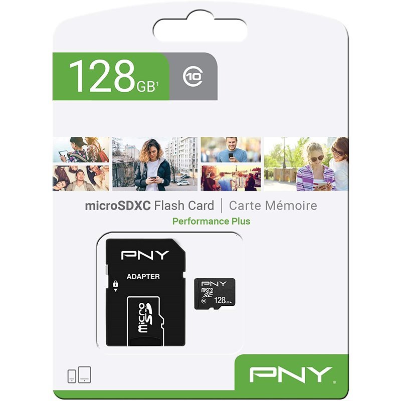 Card de memorie 128GB MicroSDXC Clasa 10 + Adaptor SD