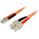 Cablu Fibra Optica StarTech LC - SC 2m Orange