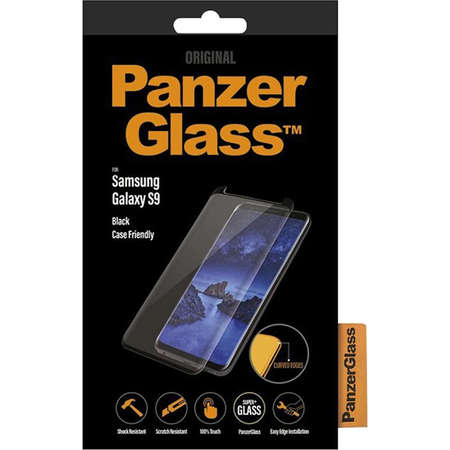 Folie protectie Panzer Glass Panzer pentru Samsung Galaxy S9 Negru