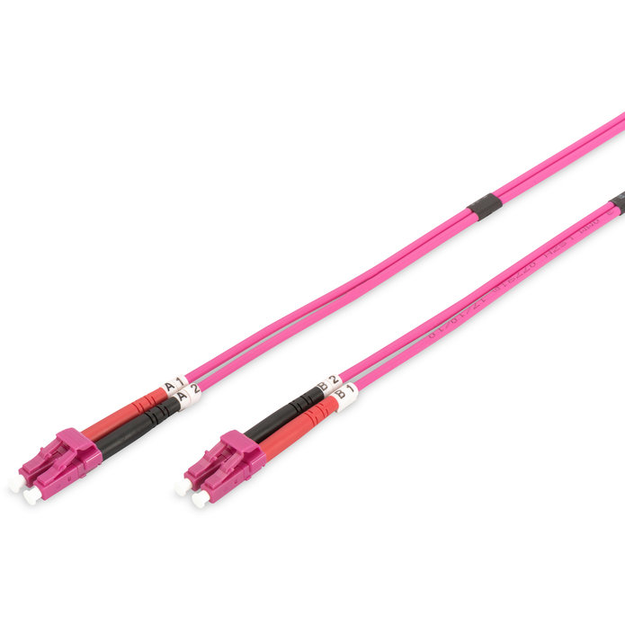 Cablu Fibra Optica LC - LC 5m Heather Violet