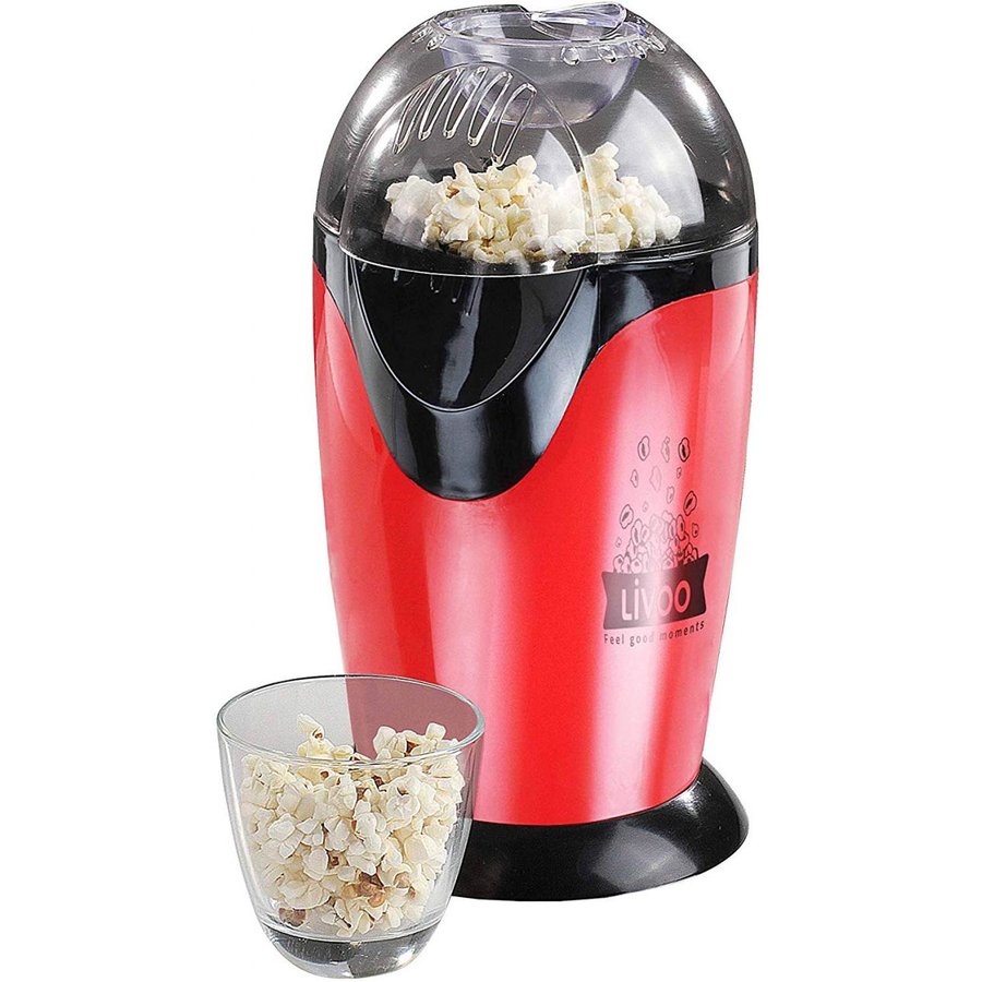 Aparat pentru popcorn DOM336 1200W Rosu/Negru