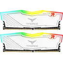 T-Force Delta RGB White 16GB (2x8GB) DDR4 3600MHz CL18 Dual Channel Kit