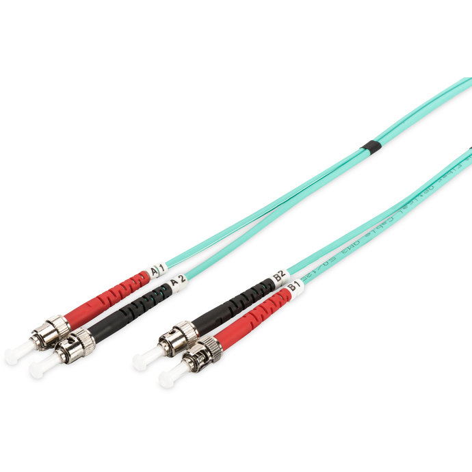 Cablu Fibra Optica ST - ST 3m Turquoise