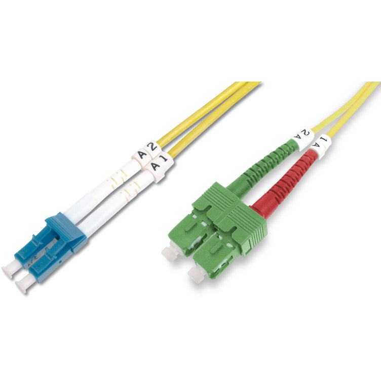 Cablu Fibra Optica SC - LC 3m Yellow