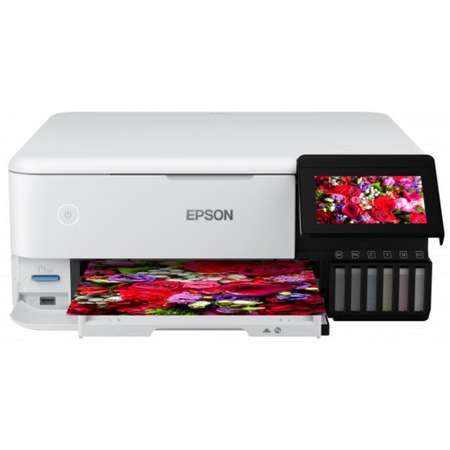 Multifunctionala Epson L8160 CISS Color Inkjet MFP Alb/Negru
