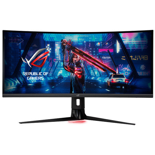 Monitor LED Gaming Curbat ROG Strix XG349C 34 inch UWQHD IPS 1ms 180Hz Black