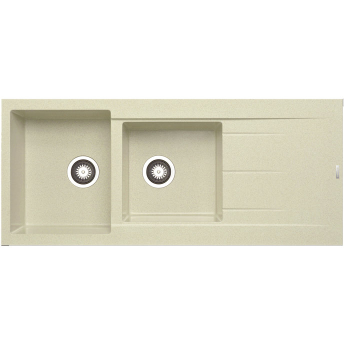 Chiuveta bucatarie Alazia 116x50 1 3/4B 1D Ivory