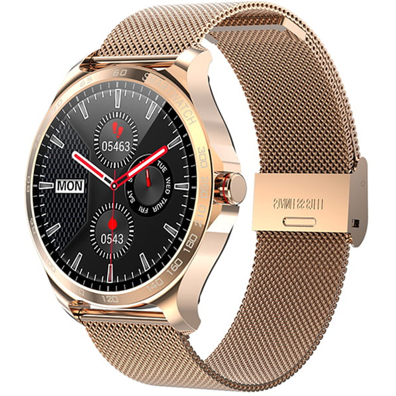 Smartwatch Women Maya Gold Steel
