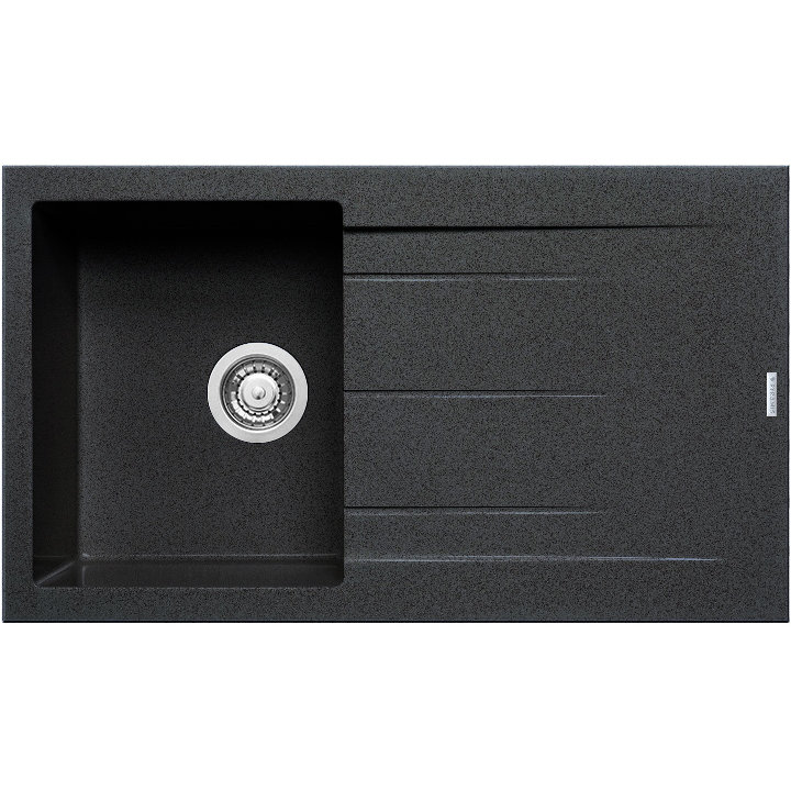 Chiuveta bucatarie Alazia 86x50 1B 1D Black