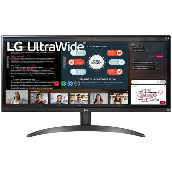 Monitor LED 29WP500-B 29 inch UWQHD IPS 5ms Black