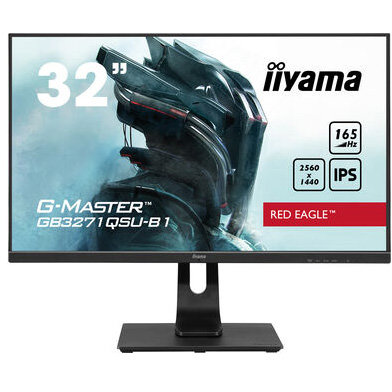 Monitor LED Gaming G-MASTER GB3271QSU-B1 31.5 inch WQHD IPS 1ms Black