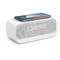 Boxa wireless bluetooth Anker SoundCore Wakey ceas alarma radio FM incarcator wireless QI 10W Alb