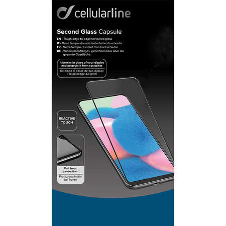 Folie protectie Cellularline Anti-Shock Temperred Glass pentru iPhone X/XS