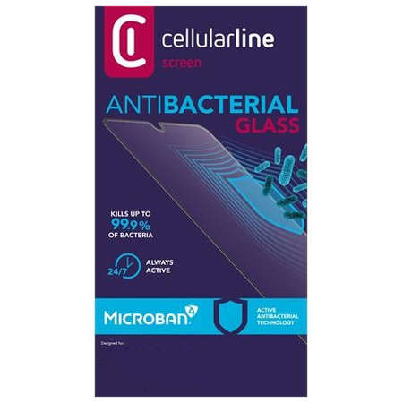 Folie protectie Cellularline Antimicrobial pentru iPhone 11/XR