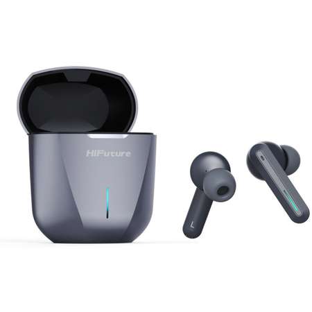 Casti Bluetooth HiFuture Radge True Wireless Gray