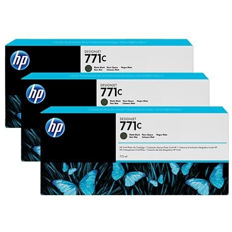 Set 3 Cartușe HP 2325 ml Matte Black