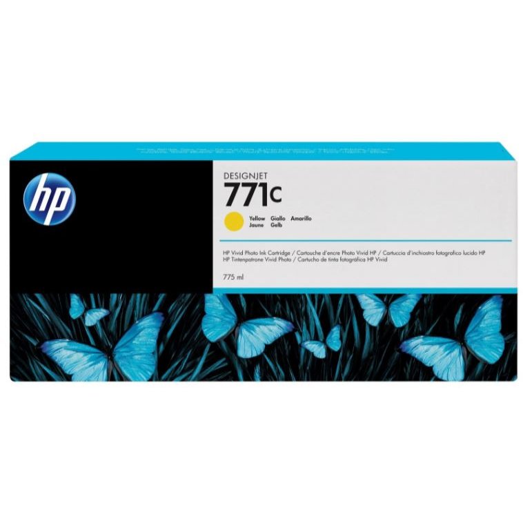 Cartuș Inkjet HP 775 pagini Yellow