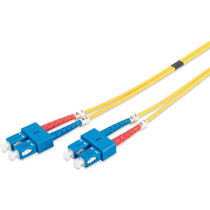 Cablu Fibra Optica SC - SC OS2 5m Yellow