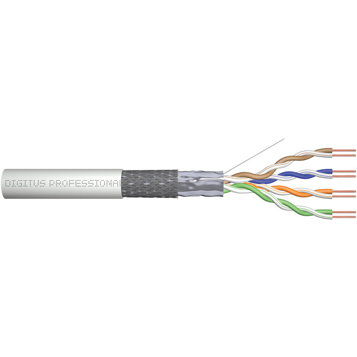 Cablu instalare SF/UTP Cat 5e 305m Grey