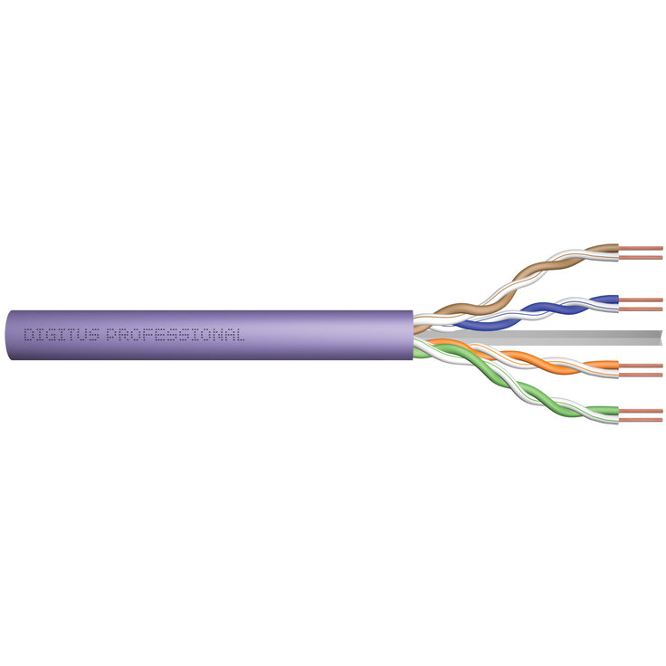 Patchcord U/UTP Cat 6 305m Purple