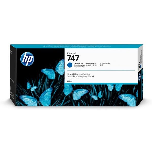 Cartuș Cerneală HP 747 P2V85A 300ML Chromatic Blue
