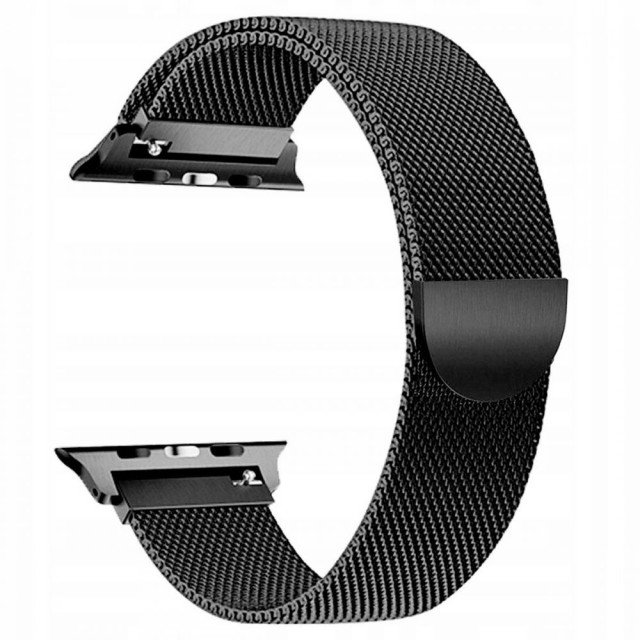 Curea Smartwatch Milaneseband pentru Apple Watch 38/40mm Black
