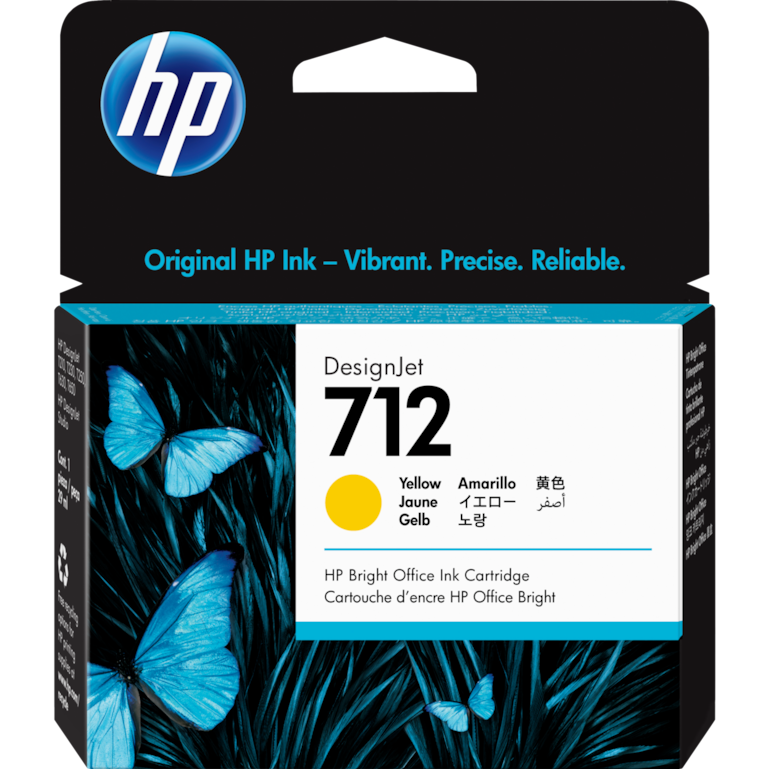 Cartuș Cerneală HP 712 3ED69A 29ML Yellow